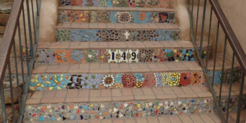 steps upward