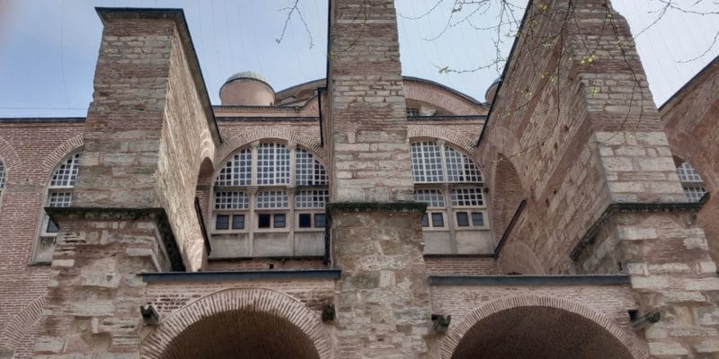 Hagia Sophia Western wall