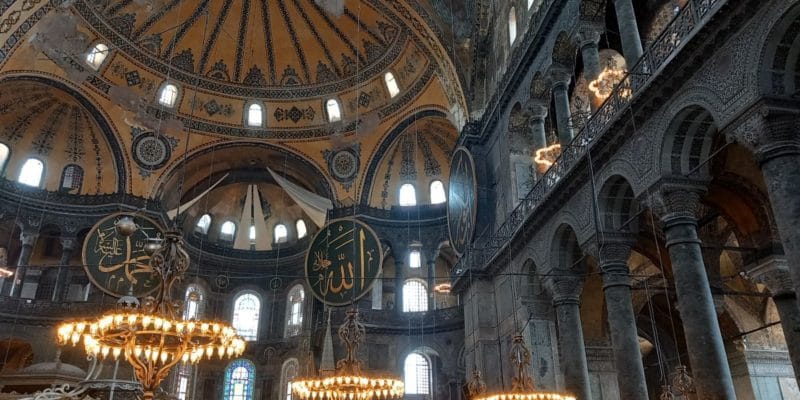 Interior of Hagia Sophia