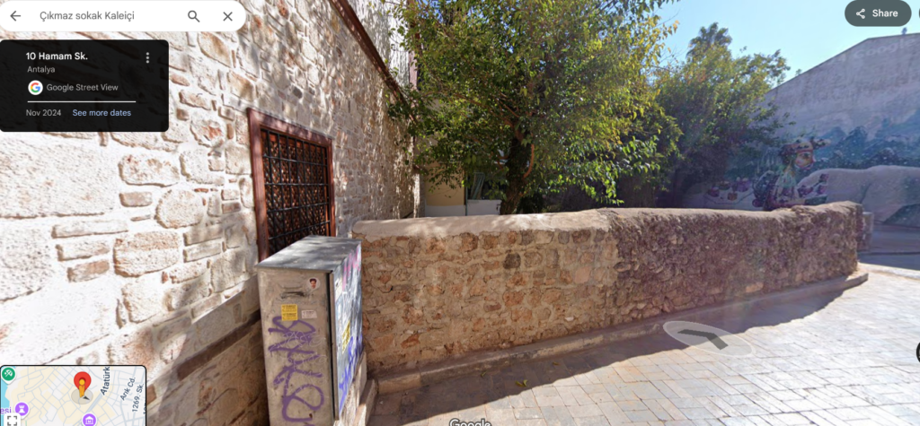 Hamam Cikmaz soak in Kaleici, Antalya